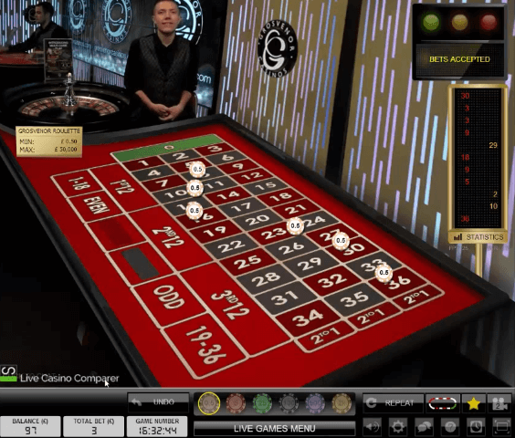 Win at Live Roulette Online